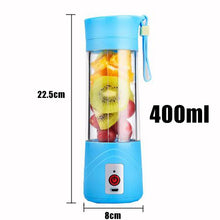 Load image into Gallery viewer, USB Rechargeable Juicer Water Bottle