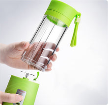 Load image into Gallery viewer, USB Rechargeable Juicer Water Bottle