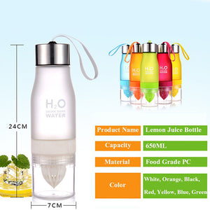 Juice Infuser Water Bottle