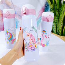 Load image into Gallery viewer, Creative Unicorn/Rainbow Thermos Bottle