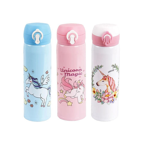 Creative Unicorn/Rainbow Thermos Bottle