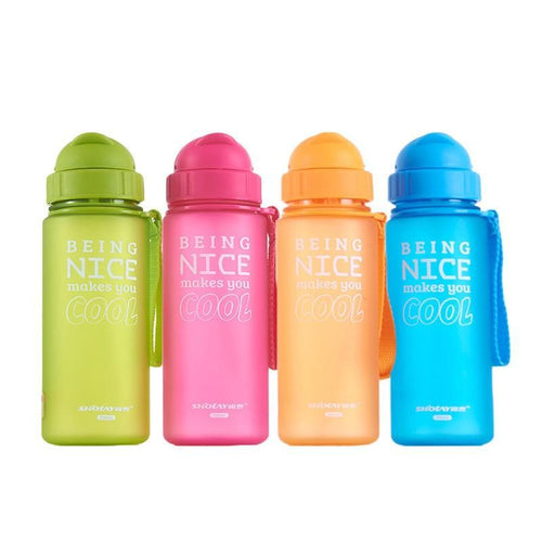 Kid Water Bottles with Straw