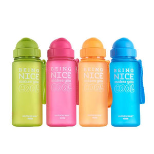 Kid Water Bottles with Straw